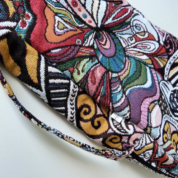 NEW! Kandinsky UKU-bag - Tapestry Gobelin Fabric - a beautiful handmade ukulele bag with adjustable cord and carrying handle - in 2 sizes