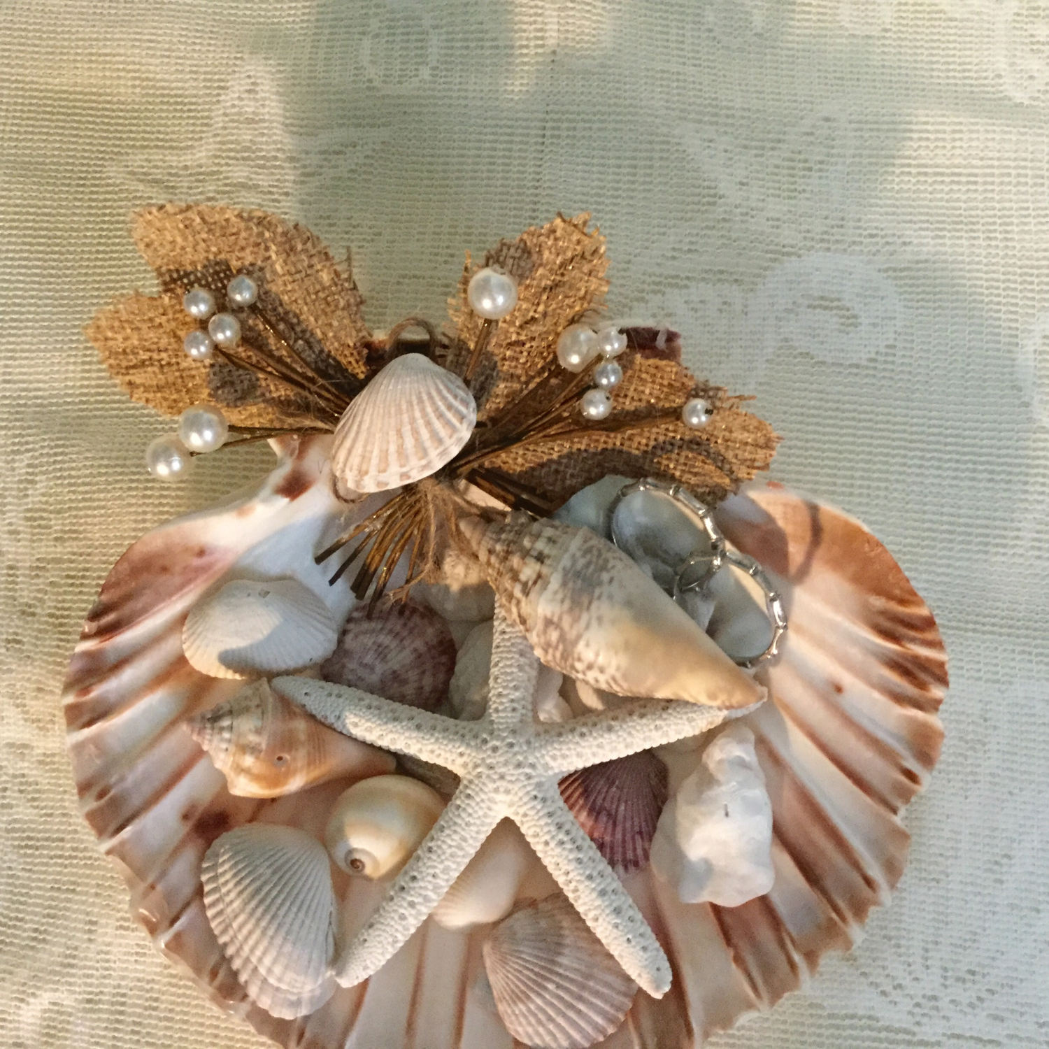 beach ring pillow 安い :° 海のカケラ shell ヒトデ