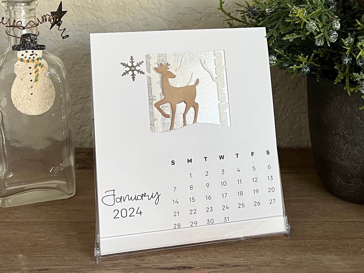 Cd Desk Calendar - Etsy