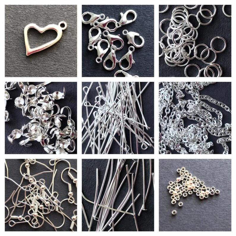Jewellery Making Findings Kit With Pliers Etsy UK