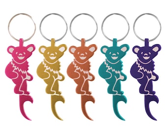 Officially-Licensed GD Dancing Bear Bottle Opener Key Chain