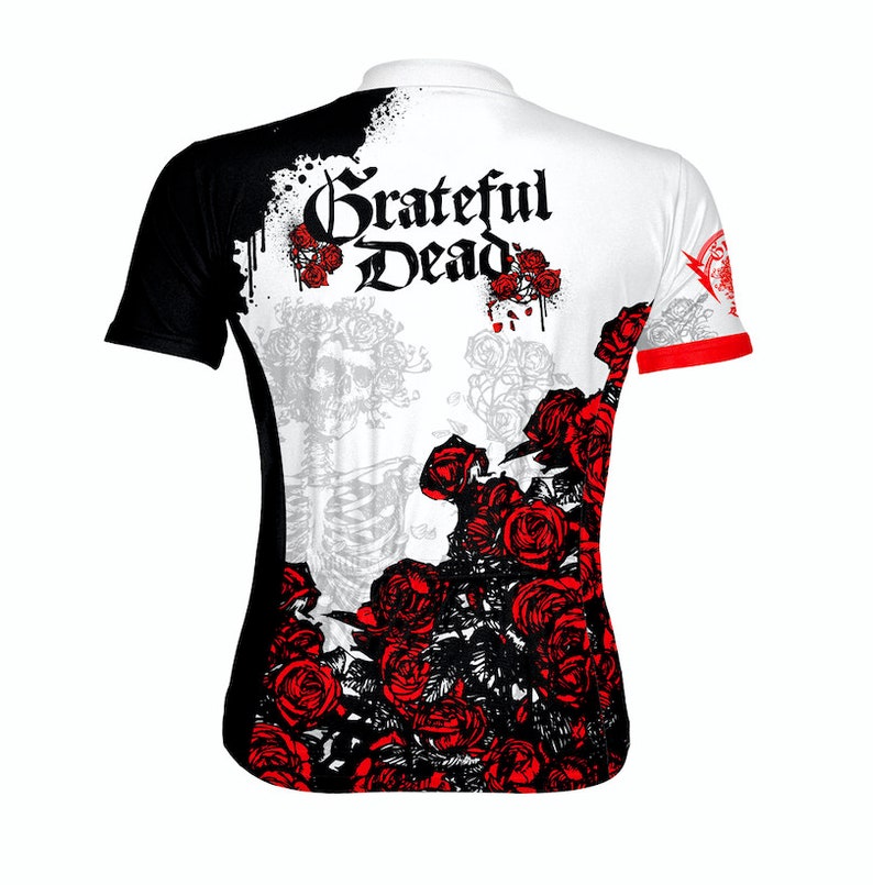 Grateful Dead Skull & Roses Men's Cycling Jersey Etsy