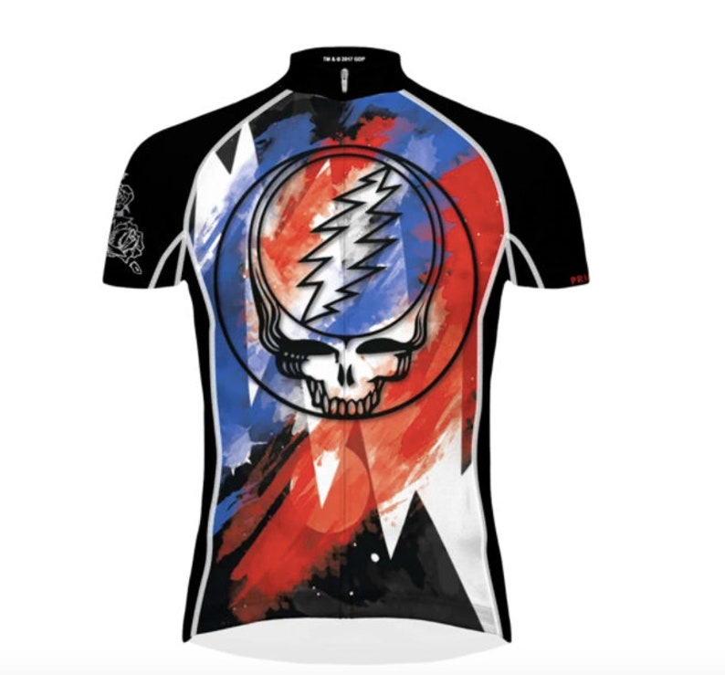 grateful dead bike jersey