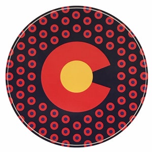 Phish Fishman Donut Colorado Sticker