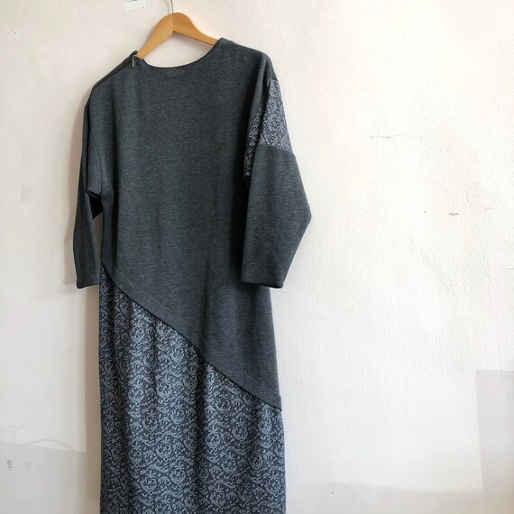 Vintage Japanese Dress Jersey Dress tent Dress Tex