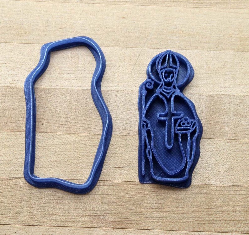 3D Printed Cookie Cutter Saint Nicholas  Saint Nick image 1