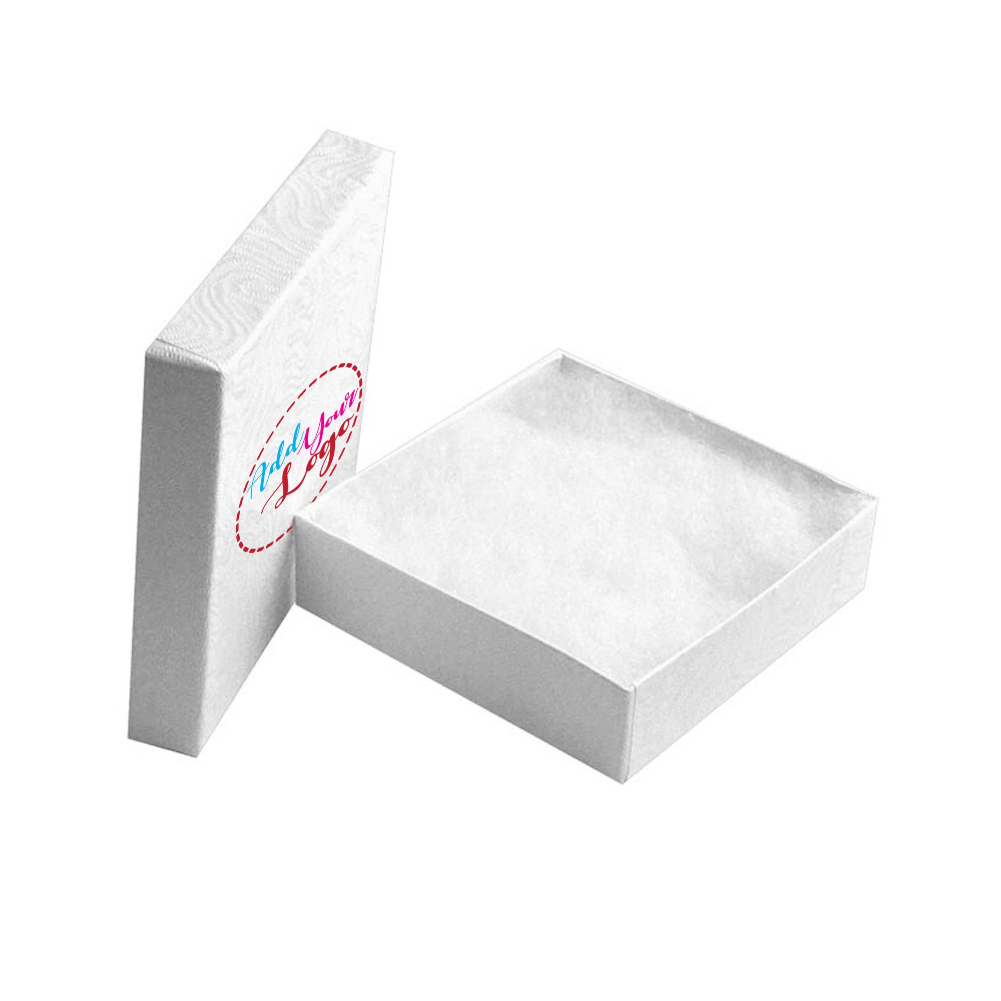 100 Gift Boxes Bulk Premium Swirl White Cotton Jewelry Etsy