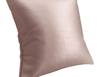 Champagne Pink Leatherette Jewelry Bracelet / Watch Pillow 3" x 3"