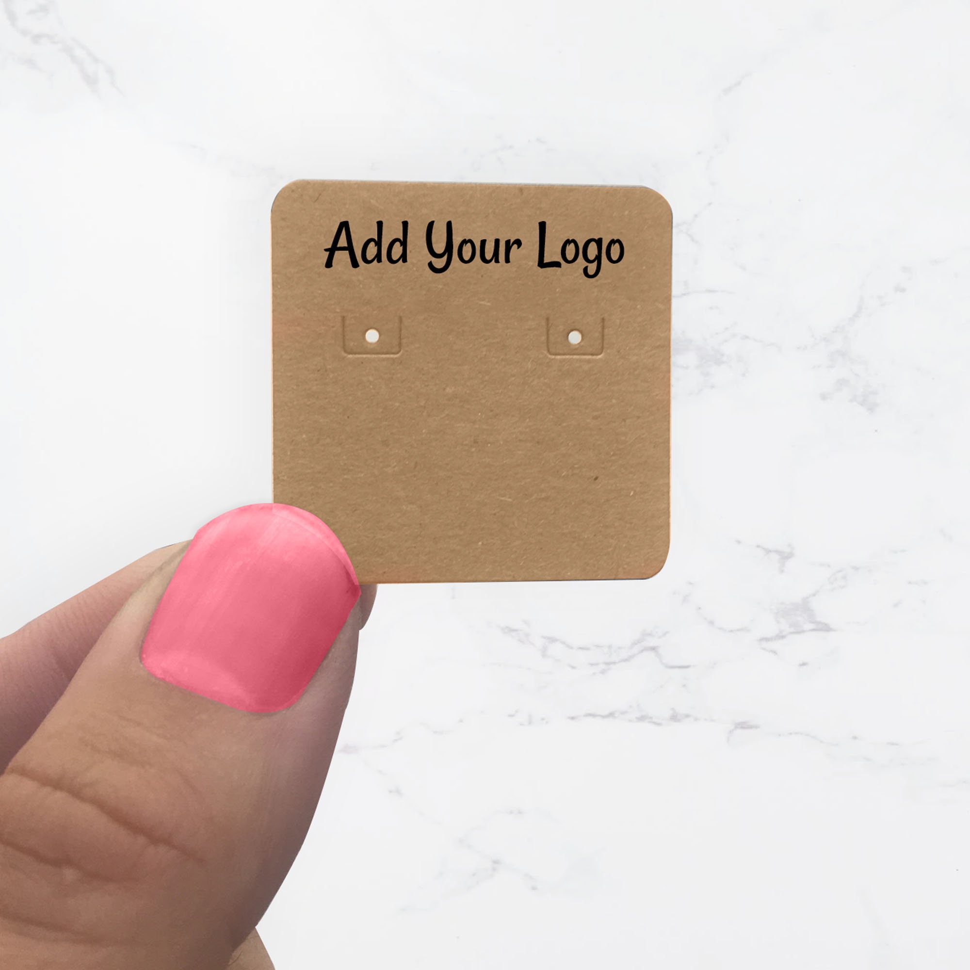 100 Pieces Custom Printed Earring Cards Hoop Earring Card Etsy Australia