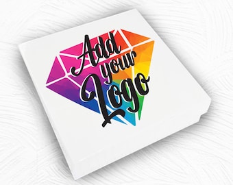 Custom Gloss Boxes with Logo | 100pcs Bulk Packaging | Full Color CMYK Printing | Personalized Gift Boxes | Add Text or Design | Print