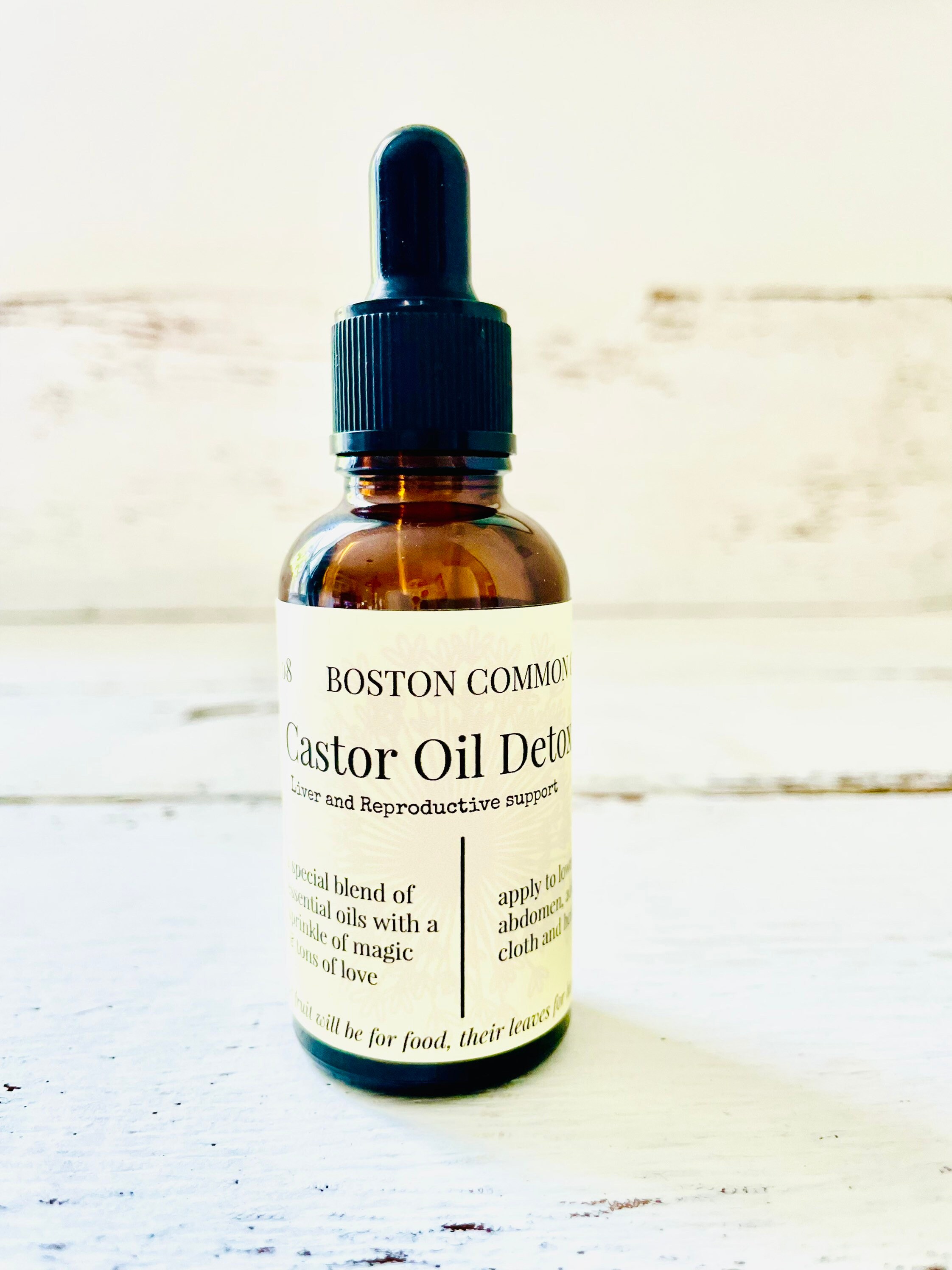 Castor Oil Detox / Reproductive and Liver Cleanse / Natural | Etsy