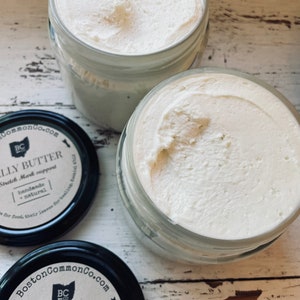 Belly Butter Cocoa Butter Handmade Stretch Mark Support Cream 12 oz Jar