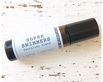 Super Swimmers The ORIGINAL Male Fertility Rollerball Blend / Beware Of Imitations