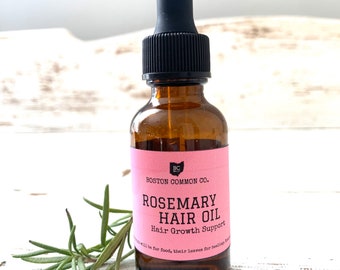 Rosemary Hair Oil Serum to Support Healthy Scalp and Hair Growth