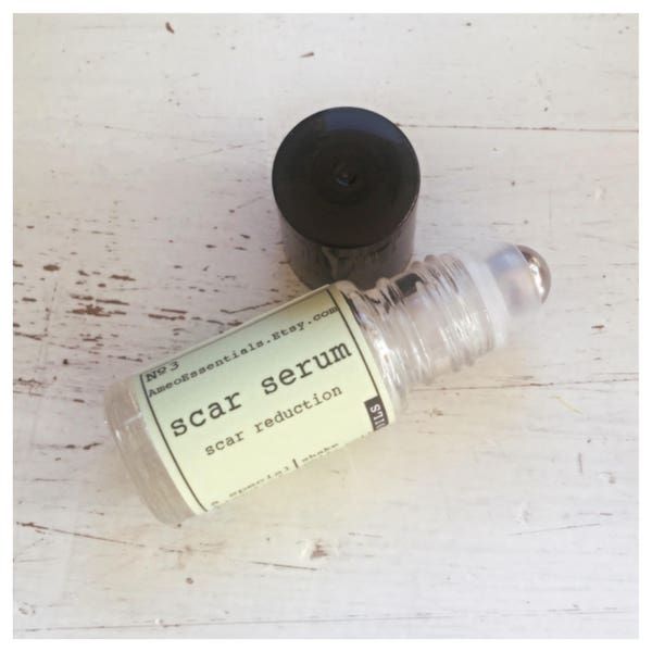 Scar Serum Essential Oil Rollerball Blend to Help Healing Scars