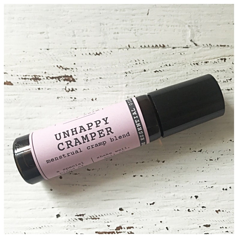 Unhappy Cramper Essential Oil Rollerball Blend For Period Relief image 1