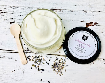 Crema de magnesio para dormir como complemento de magnesio