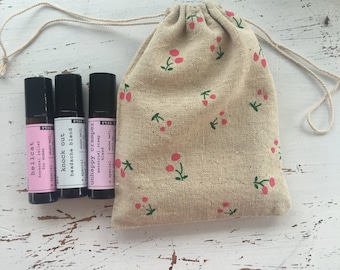 Menstrual Relief Kit Essential Oil Rollerball Blends for Period Relief