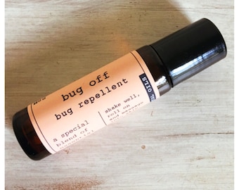 Bug Off roller Essential Oil Rollerball Blend for Bugs Mosquitos Ticks