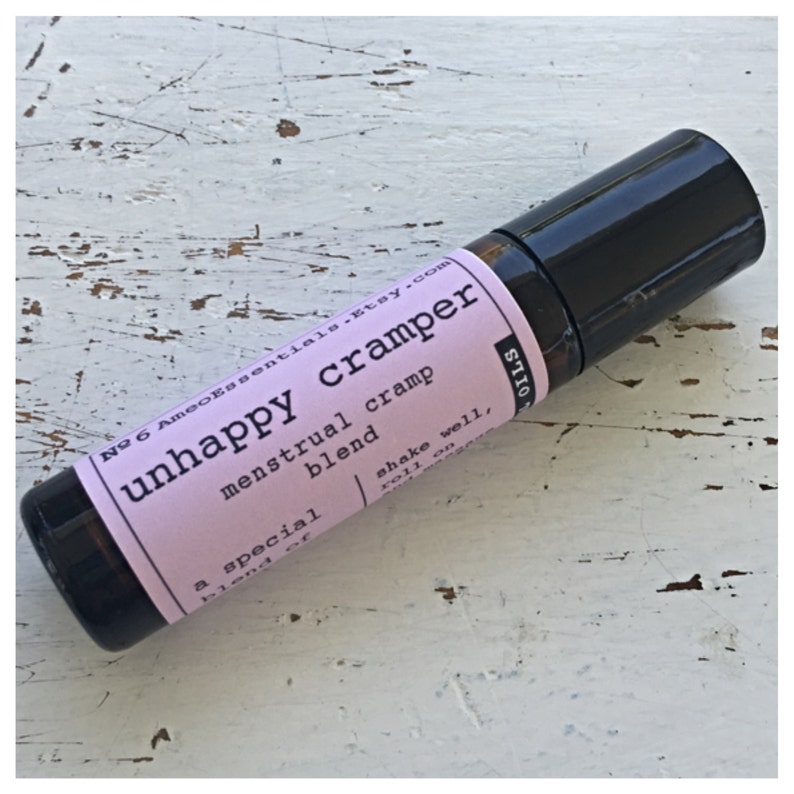 Unhappy Cramper Essential Oil Rollerball Blend For Period Relief image 2