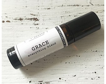 Grace Essential Oil Rollerball Blend for Peace Confidence Stress Support