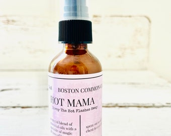 Spray d’huile essentielle Hot Mama pour les bouffées de chaleur