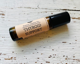 Thyroid Support Essential Oil Rollerball Blend To Support Healthy Thyroid