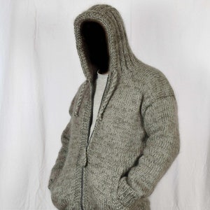 Fuzzy sweater with zipper sales