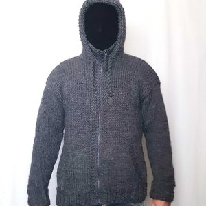 Heavy wool hoodie hotsell