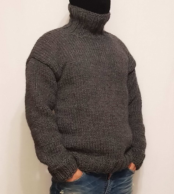 100 wool jumper mens