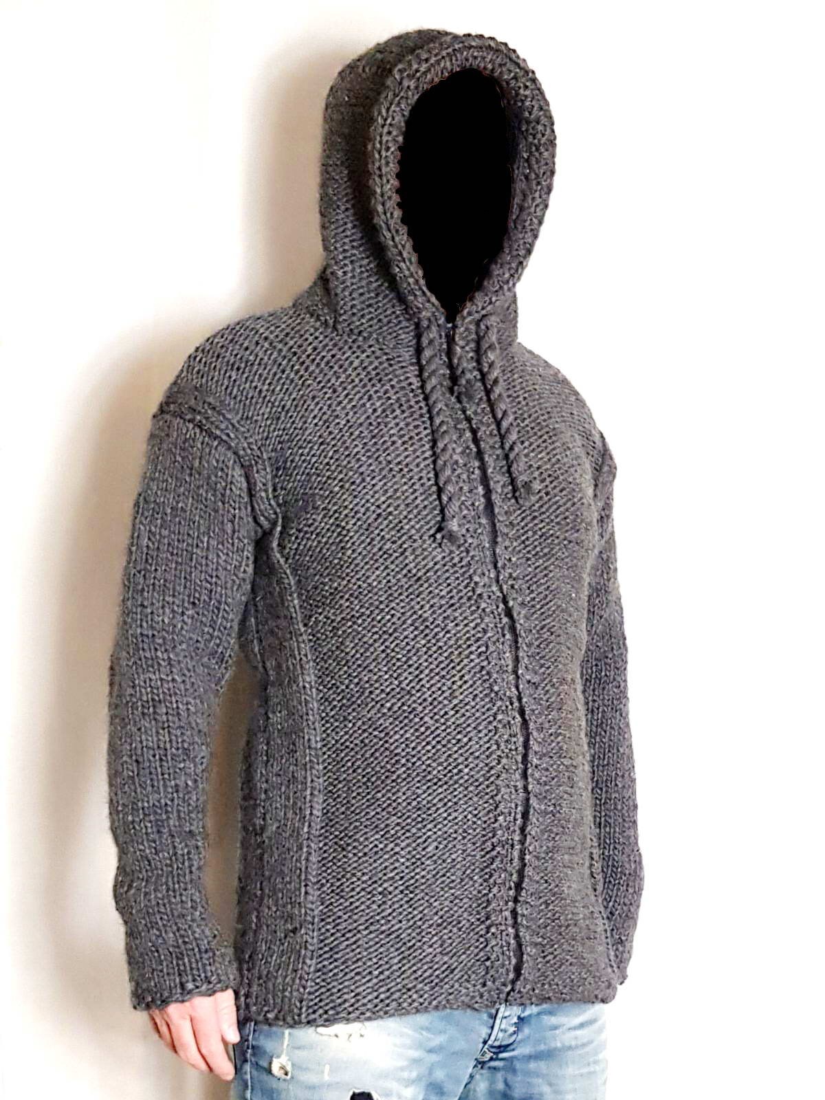Thick wool hoodie hotsell