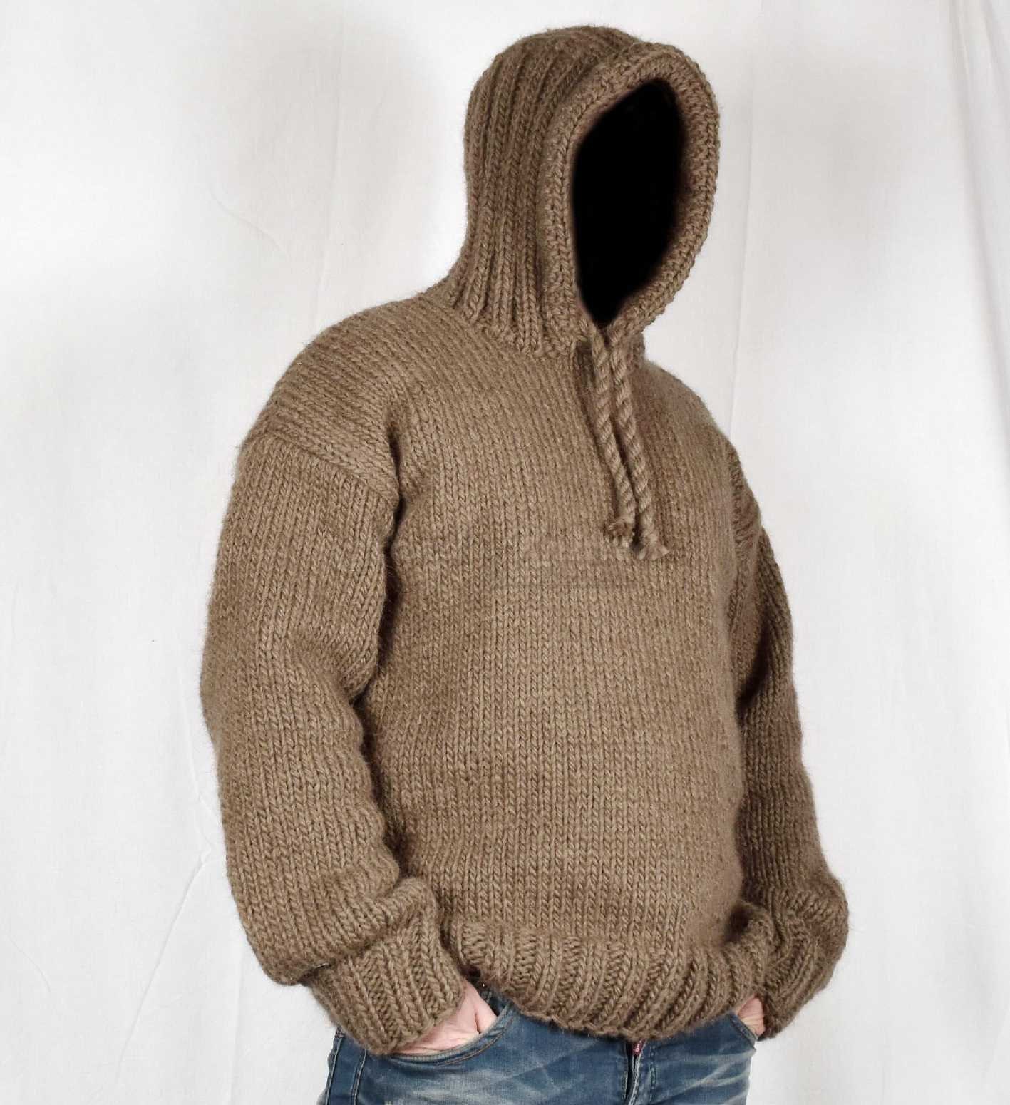 Wool sweatshirt