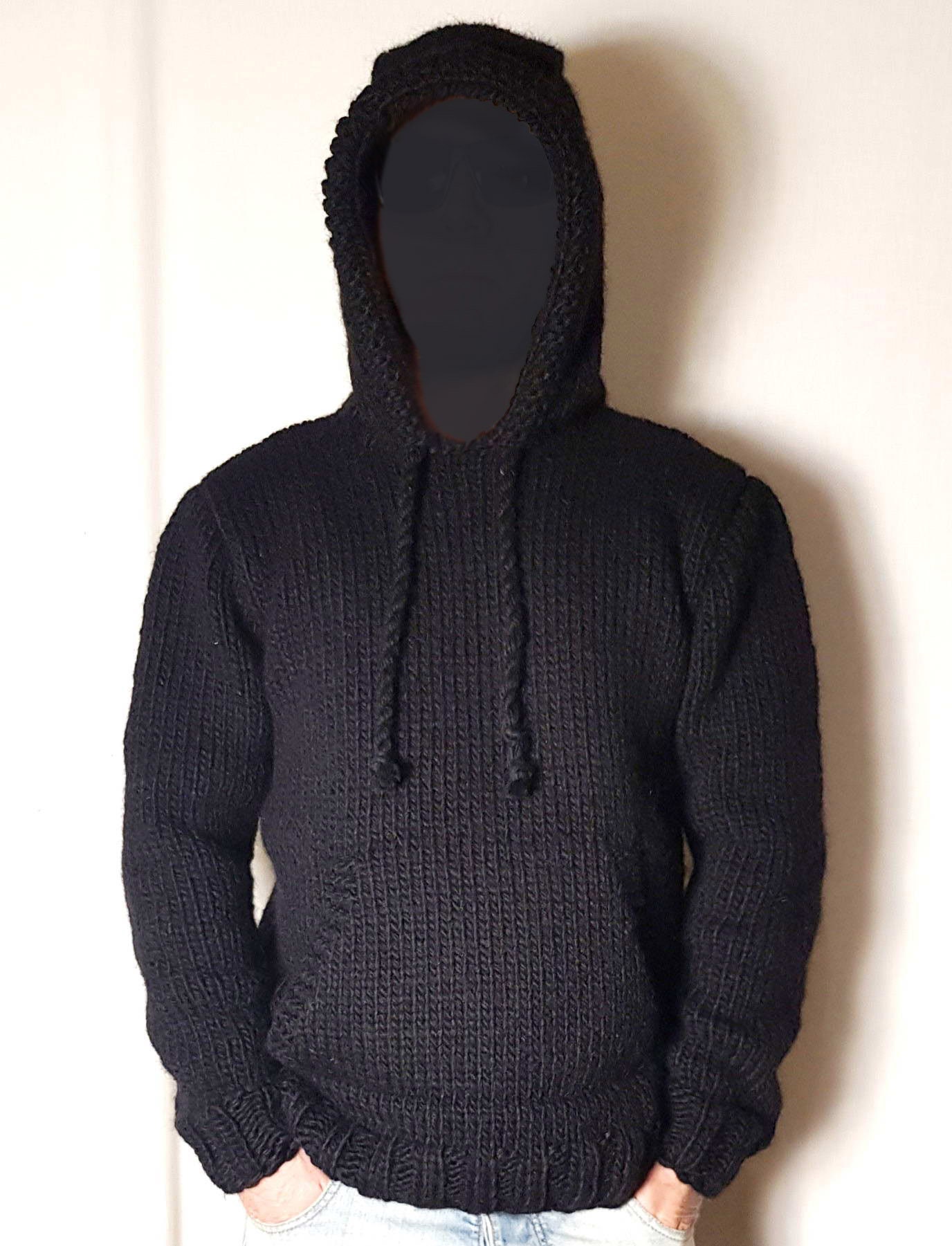 Thick sales wool hoodie