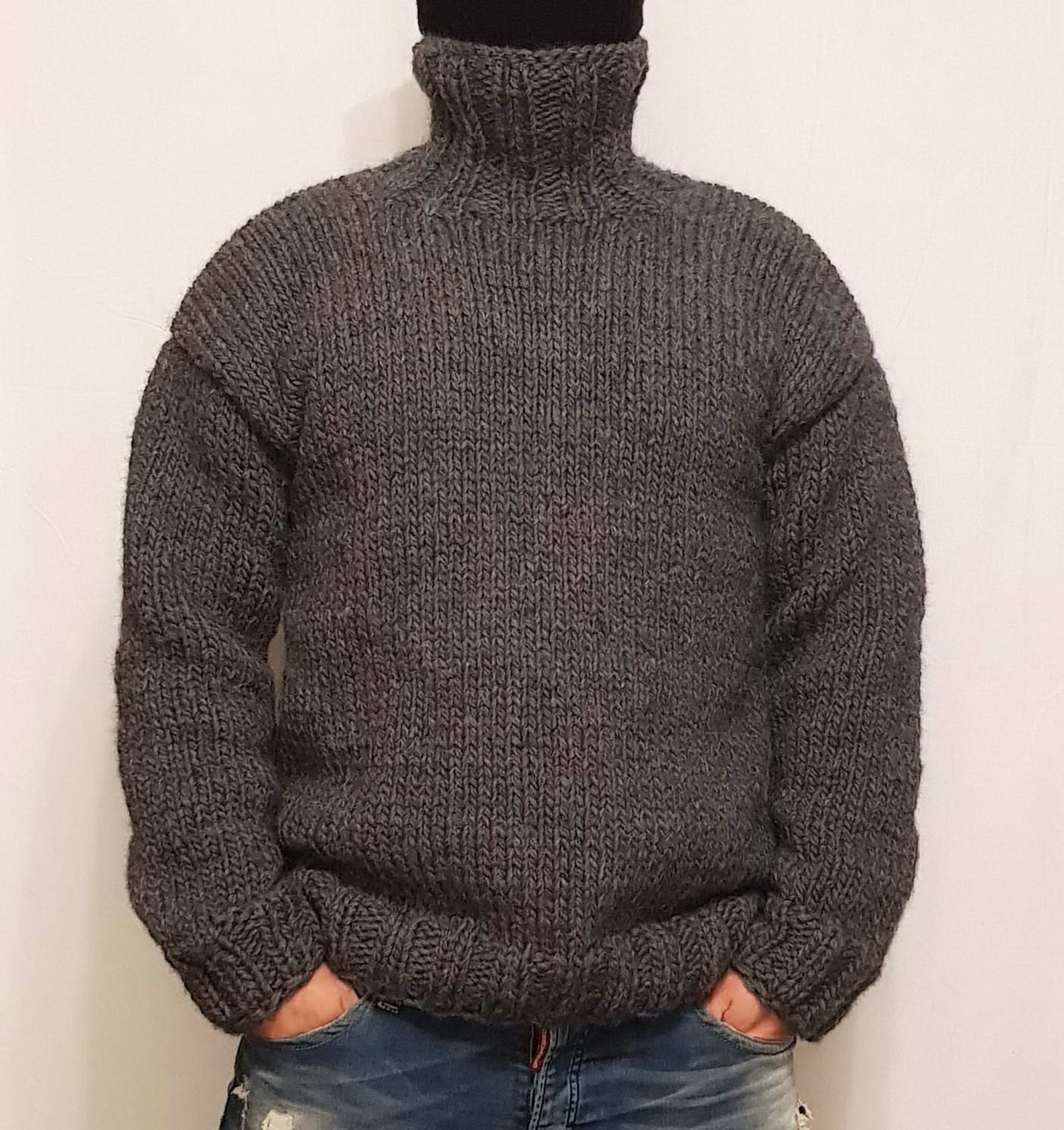 pull 100 laine homme