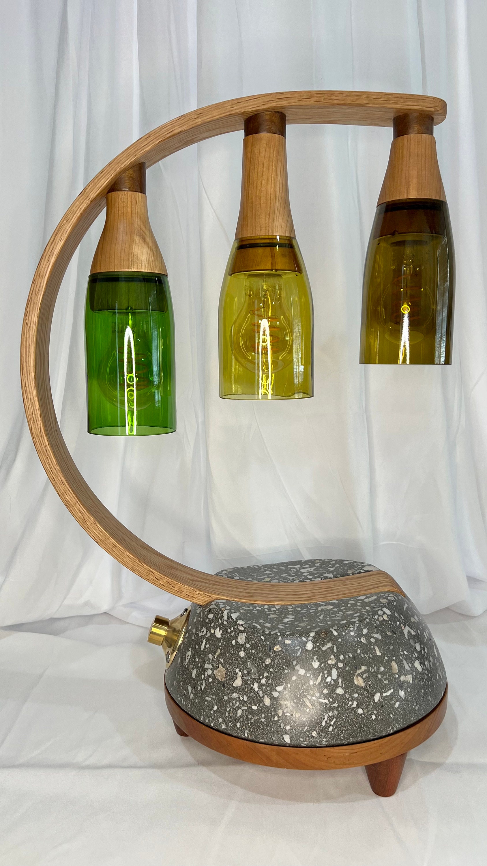 Wine Bottle Table Lamp - Etsy