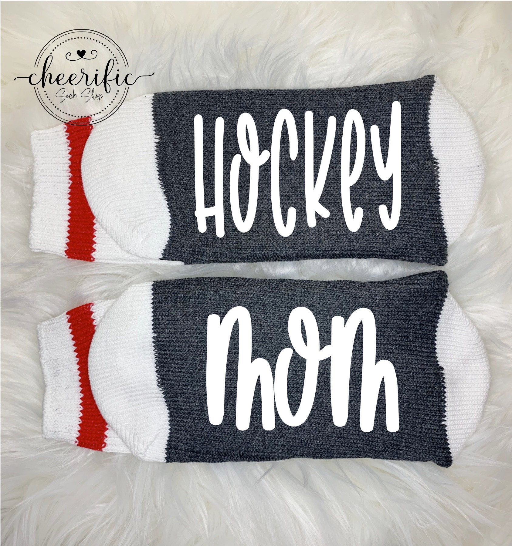 Hockey Mom Socks Hockey Mom Gift Mothers Day Gift Sport Etsy