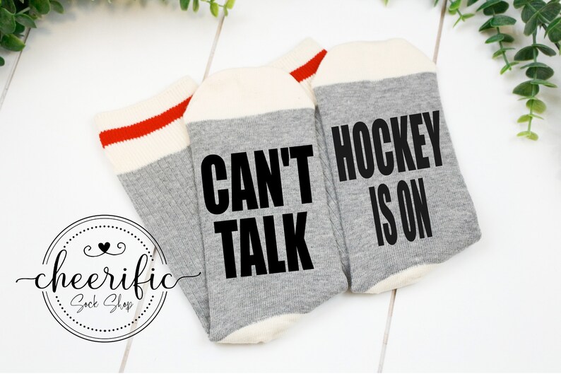 Hockey Socks Hockey Lovers Gifts Gifts for Hockey Fans Etsy Canada