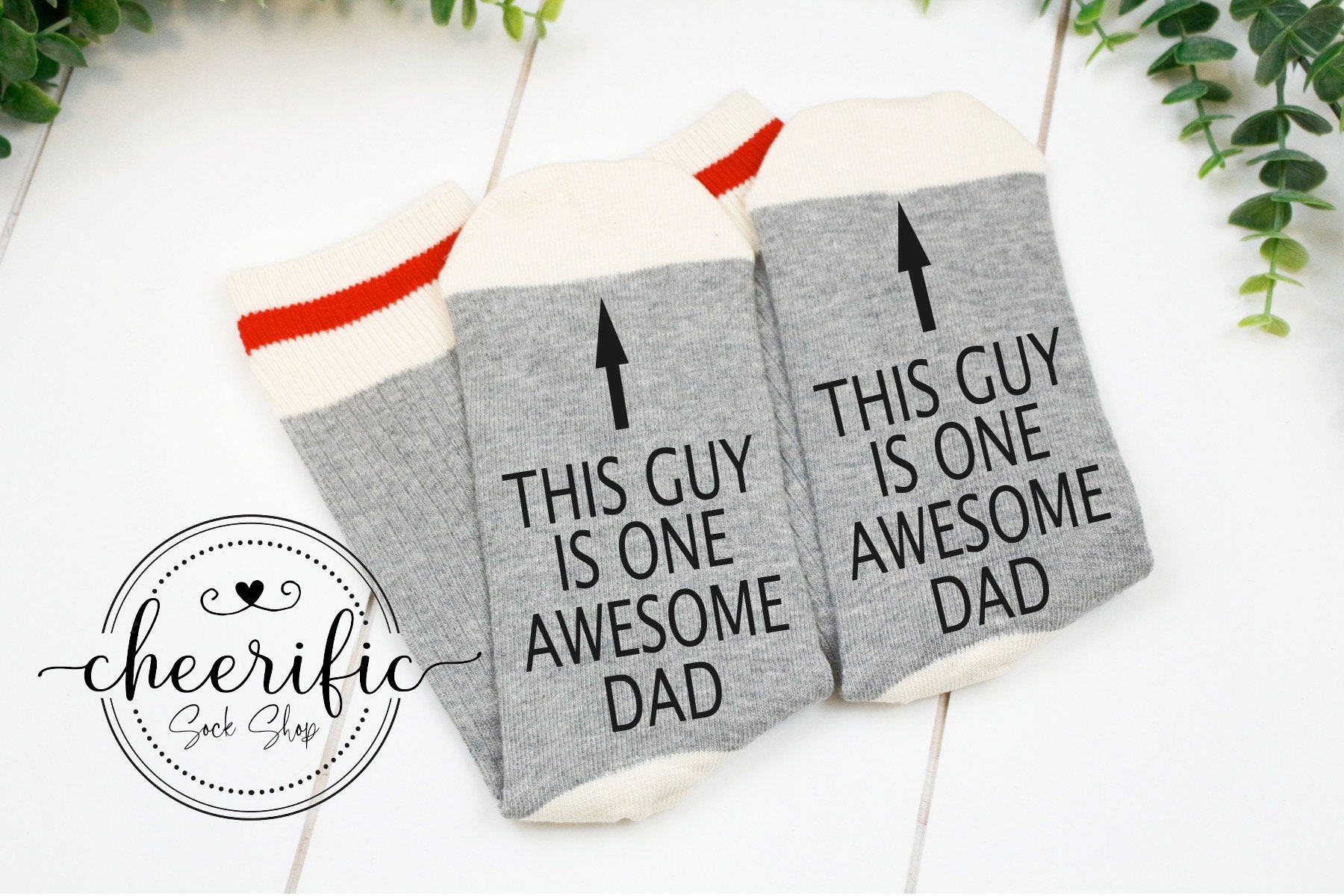 This Guy is One Awesome Dad Tube Socks, Fathers Day Gift, Dads Gift, Kids  Gift for Dad, Soon to Be Dad Socks, Daddys Socks - Etsy