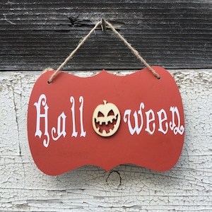 Halloween Sign- To Hang