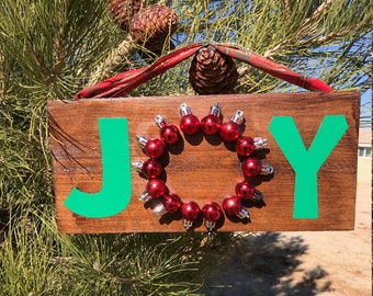 JOY- Holiday Sign