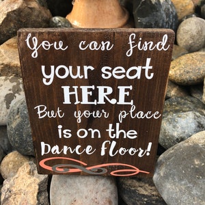 Wedding Seating Chart- Sign