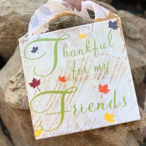 Thankful for Friends