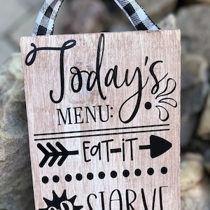 Today’s Menu