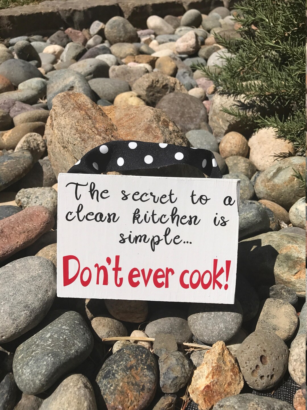 Don't Ever Cook- Home Decor Sign - Etsy
