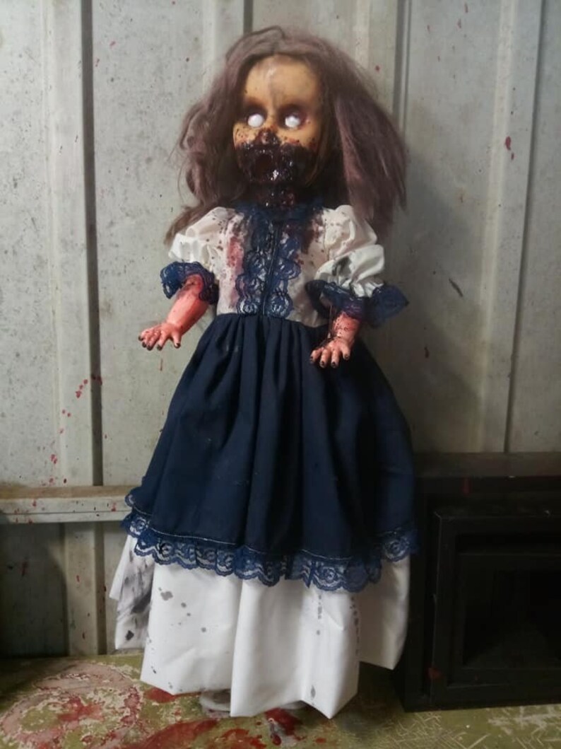 creepy zombie doll