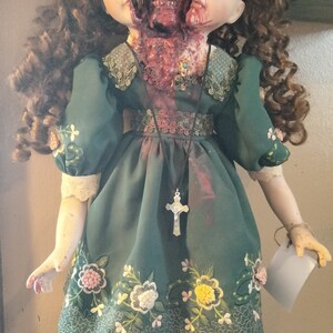 Demon Within Porcelain Horror Doll