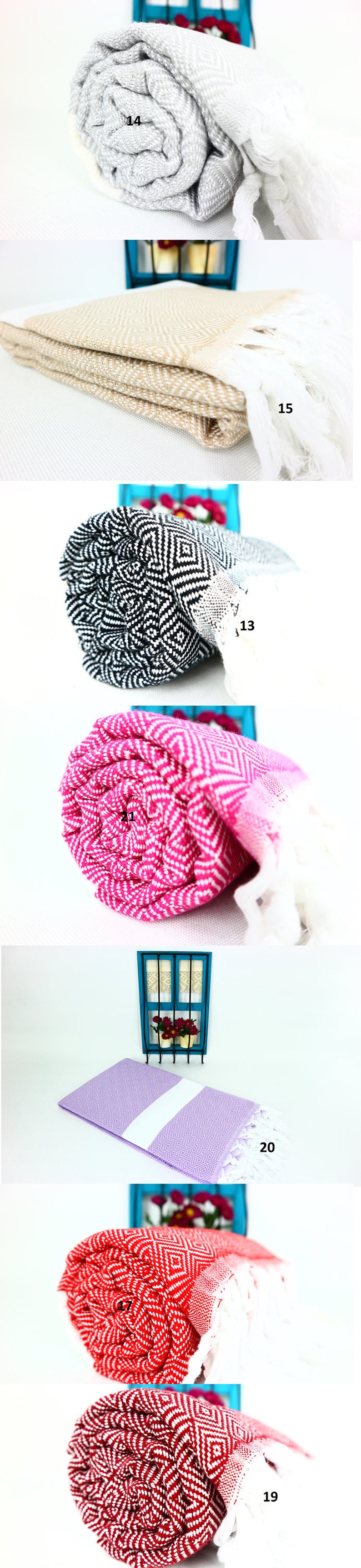 Turkish Hand TowelsTurkish Face TowelsPeshkirTurkish Head Etsy