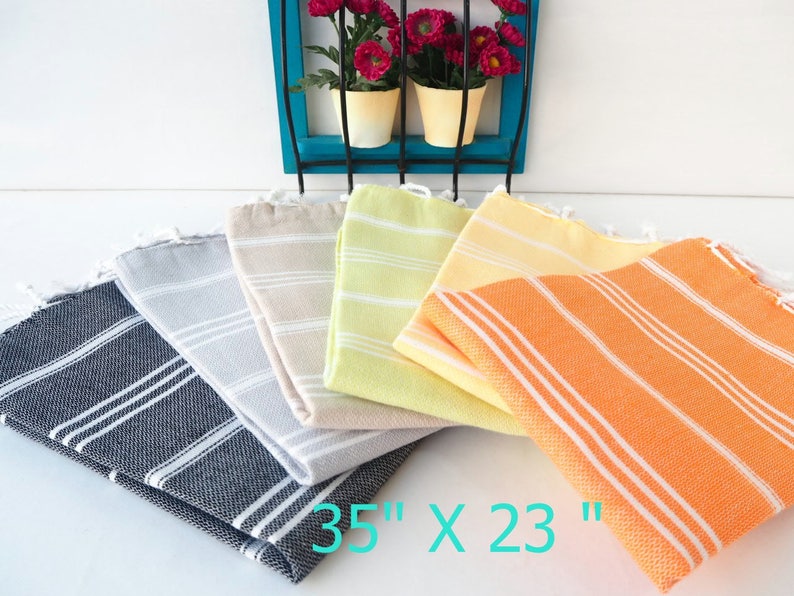 Turkish Hand TowelTea TowelPeshkirTurkish Face Etsy