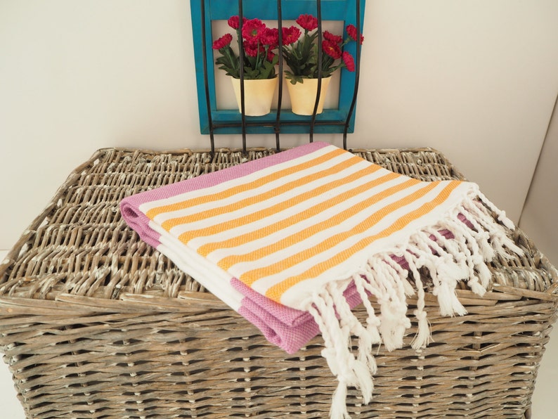 Purple-Orange Turkish Towel,Green and Purple Beach Towel,Green Turkish Beach Towel,Bridesmaid Gift Towel,Wedding Gift Towel,Wedding Favor,