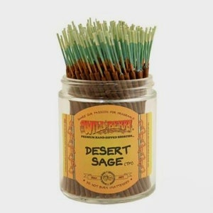 Desert Sage incense sticks. Wild Berry incense sticks. Shortie incense sticks. Highly fragranced incense sticks